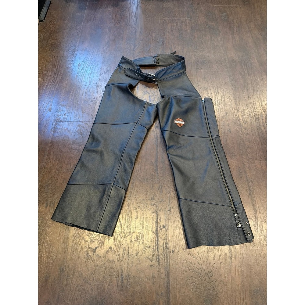 Harley Davidson Leather Chaps Mens Large 98090-06VM